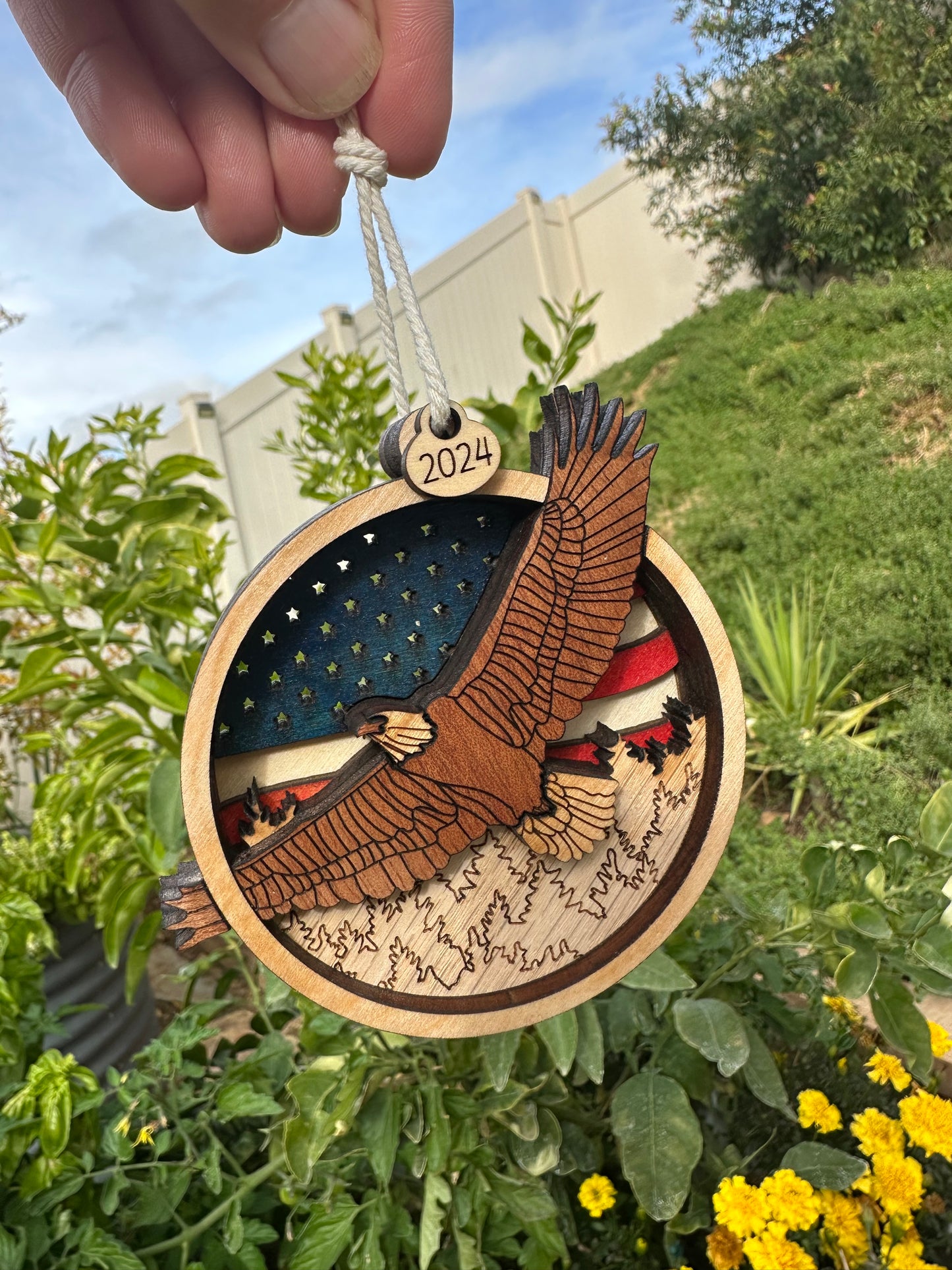 Bald Eagle Ornament