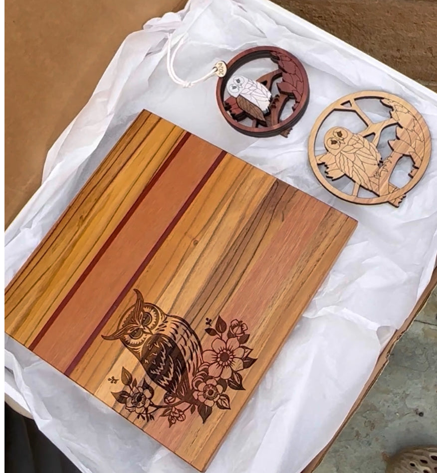 Owl Themed Gift Box Bundle
